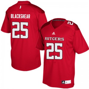 Mens Rutgers #25 Raheem Blackshear Red NCAA Jerseys 822717-681